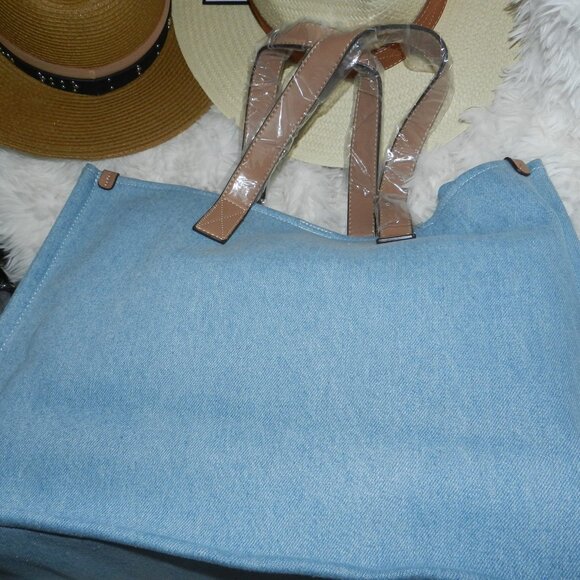 TRUE RELIGION STITCHED HORSESHOE LARGE TOTE BAG 🆕NWT/FAST SHIPPING😮‍💨⚡🚚 - Picture 11 of 16